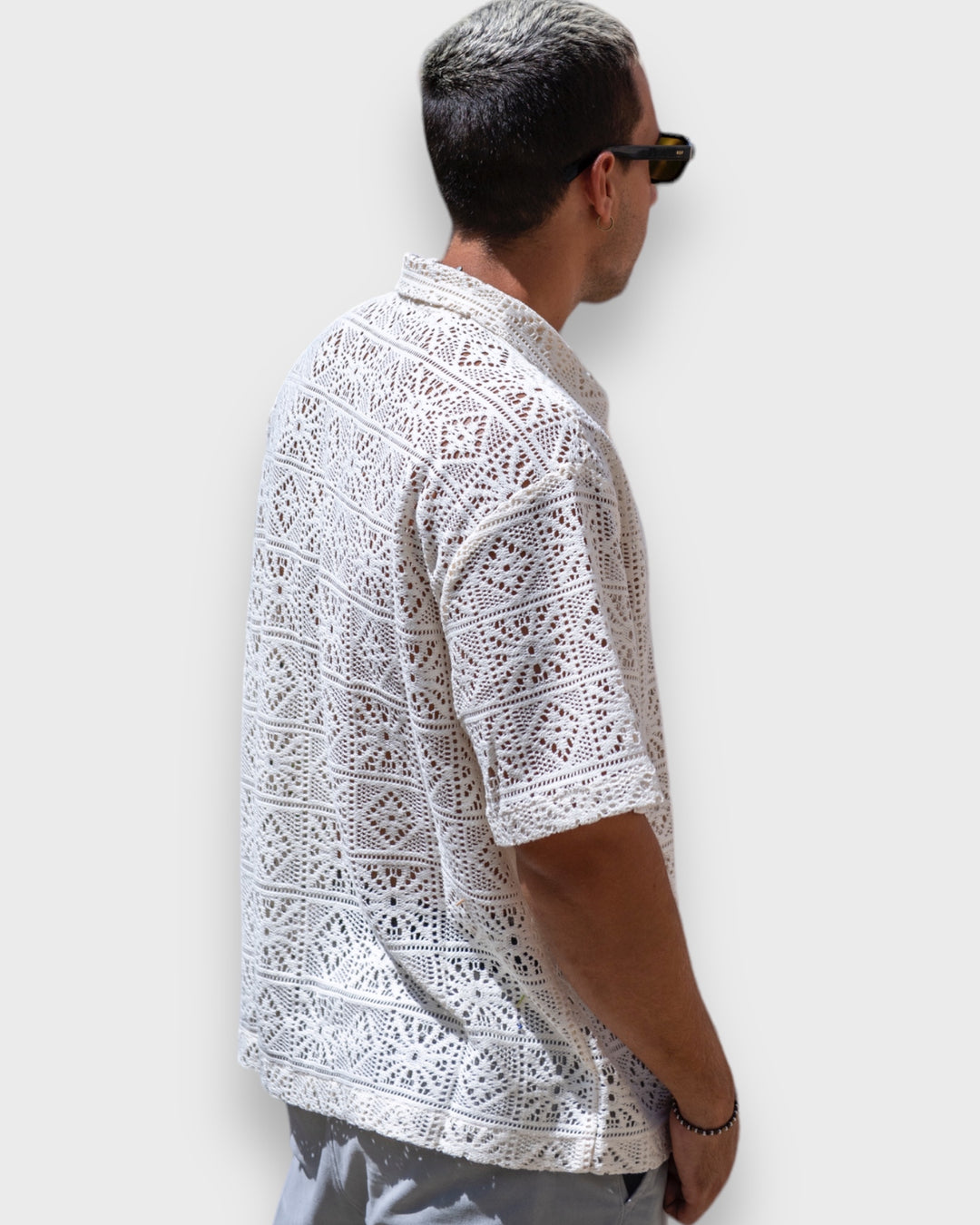 'SUN' LACE SHIRT